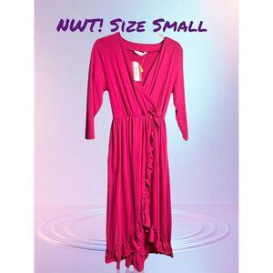 ✅ 3/$20 Sale-PatPat Pink Fuchsia High/Low Dress--New! - Womens Small